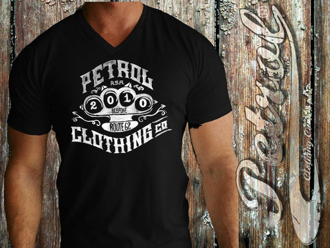 Rockabilly Style V-neck T {unisex}